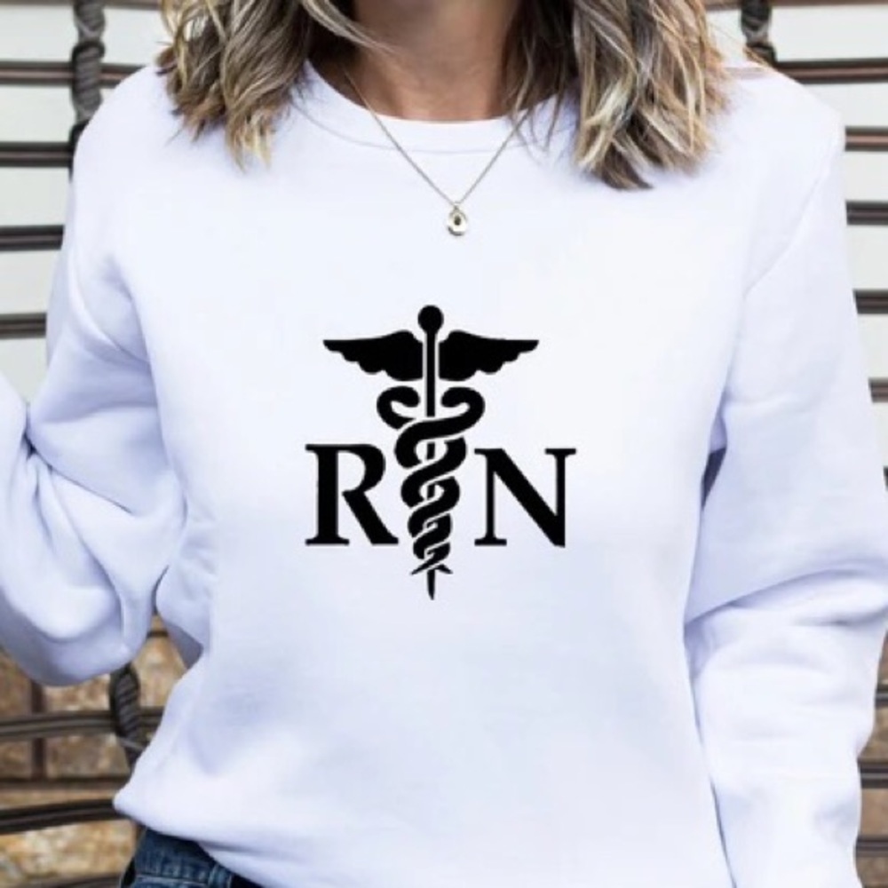 - LOW STOCK HOT 🔥🔥🔥4 for $140 DEAL nurse women's Nurse Crewneck Bundle